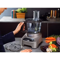 Moulinex FP827E10 robot da cucina 1000 W 3 L Grigio - Vista aggiuntiva 6