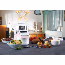 Moulinex i-Companion XL HF90E700 1550 W 4,5 L Rosa, Bianco - Vista aggiuntiva 4