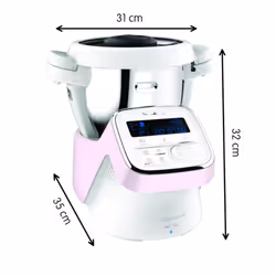 Moulinex i-Companion XL HF90E700 1550 W 4,5 L Rosa, Bianco - Vista aggiuntiva 7
