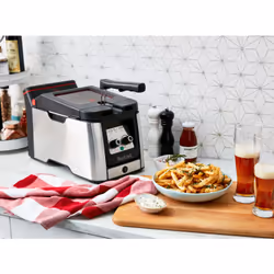 Tefal Clear Duo FR600D Singolo 0,65 L Indipendente 2000 W Friggitrice Nero, Acciaio inox - Vista aggiuntiva 4