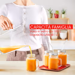Moulinex Blendforce Essential , Frullatore, 450 W, Risultati Omogenei, LM410B - Vista aggiuntiva 5