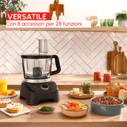 Moulinex Double Force, Robot da Cucina, 28 Funzioni, 1000 W - Vista aggiuntiva 2