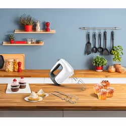 Moulinex Prep'Mix+ HM460 Sbattitore manuale 500 W Nero, Bianco - Vista aggiuntiva 4