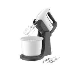 Tefal Prep'Mix+ HT4641 Sbattitore con base 500 W Grigio, Bianco