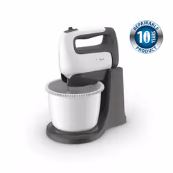 Tefal Prep'Mix+ HT4641 Sbattitore con base 500 W Grigio, Bianco - Vista aggiuntiva 5