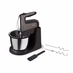 Tefal Powermix Silence HT654E Sbattitore con base 600 W Nero, Grigio - Vista aggiuntiva 7