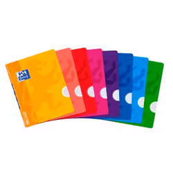 Oxford 400026392, Immagine, Colori assortiti, A5, 48 fogli, 90 g/m², Carta quadrettata
