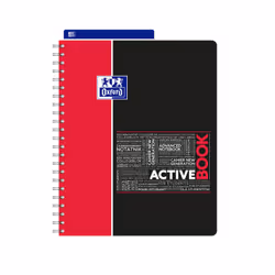 Oxford 400019519, Monocromatico, Rosso, A4, Opaco, 90 g/m², Universale