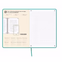Oxford 400154946 quaderno per scrivere A5 80 fogli Turchese - Vista aggiuntiva 4