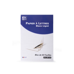 Oxford 100102126 quaderno per scrivere A4 100 fogli Bianco