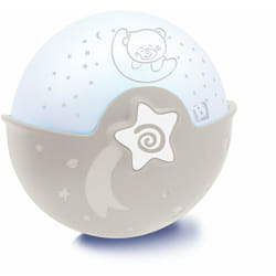 Infantino - Luci Rilassanti e Proiettore - Culla Agganciabile - Luce Notturna Neonato - Proiettore Bambini Notturno Stellato e Luce da Tavolo