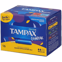 Tampax Compak Regular Assorbenti Interni 16 Pezzi