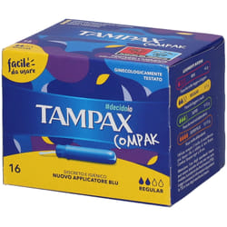 Tampax Compak Regular Assorbenti Interni 16 Pezzi