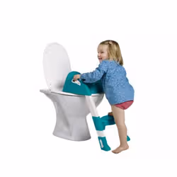 Thermobaby Kiddyloo Coperchio rigido da WC Polipropilene (PP), Gomma termoplastica (TPR) Verde - Vista aggiuntiva 2