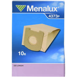 4373 p - Sacchetti per aspirapolvere in carta per De Longhi, Colombina e Classe a, 10 pezzi - Menalux