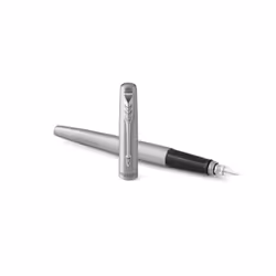 Parker Jotter penna stilografica Nero, Cromo 1 pz