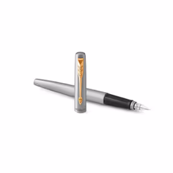 Parker Jotter penna stilografica Nero, Oro, Acciaio inox 1 pz - Vista aggiuntiva 4