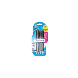Papermate FlexGrip Gel Penna in gel retrattile Medio Nero 4 pz