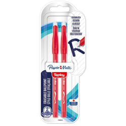 Papermate Replay Rosso Penna a sfera Medio 2 pz