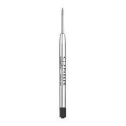 Parker Quinkflow, Nero, Medio, Nero, Argento, Penna con punta a sfera, 10 pz, Blister