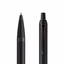 Parker IM Achromatic Blu Penna a sfera retrattile a clip 1 pz - Vista aggiuntiva 6