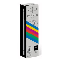 Parker 2168602 ricaricatore di penna Medio Nero 1 pz