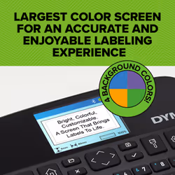 DYMO LabelManager LabelWriter 640CB Portable & Rechargeable Label Maker with Dual Connectivity - 2197370 stampante per etichette (CD) Termica diretta/Trasferimento termico 12 mm/s QWERTY - Vista aggiuntiva 6