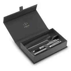 Parker 2214458, Argento, 2 pz, Penna a sfera + penna stilografica