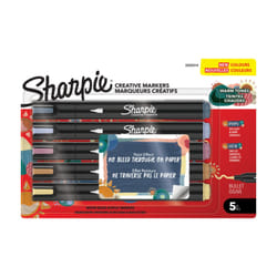 Sharpie Creative evidenziatore 5 pz Tipo di punta Azzurro, Lillà, Marrone chiaro, Beige, Blu
