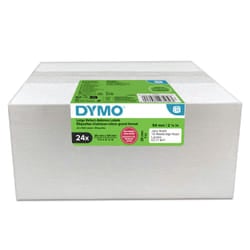 DYMO LW etichette di ritorno originali | 25 mm x 54 mm | 24 rotoli da 500 etichette facili da staccare (12.000 pezzi) | autoadesive | per etichettatrici LabelWriter | originali