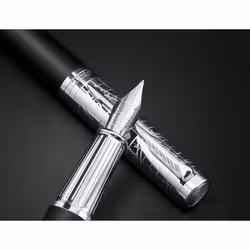 Parker Classic penna stilografica Sistema di riempimento della cartuccia Nero, Cromo 1 pz - Vista aggiuntiva 6