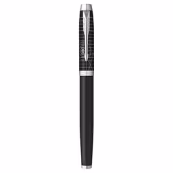 Parker IM penna stilografica Sistema di riempimento della cartuccia Nero, Cromo 1 pz - Vista aggiuntiva 2