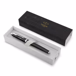 Parker IM penna stilografica Sistema di riempimento della cartuccia Nero, Cromo 1 pz - Vista aggiuntiva 3