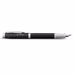 Parker IM penna stilografica Sistema di riempimento della cartuccia Nero, Cromo 1 pz - Vista aggiuntiva 5