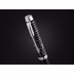 Parker IM penna stilografica Sistema di riempimento della cartuccia Nero, Cromo 1 pz - Vista aggiuntiva 6