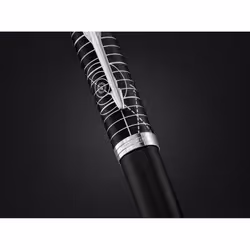 Parker IM penna stilografica Sistema di riempimento della cartuccia Nero, Cromo 1 pz - Vista aggiuntiva 7