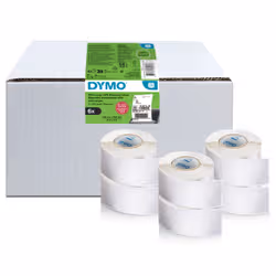 DYMO LW etichette extra large originali per etichettatrice LabelWriter 5XL/4XL | 104 mm x 159 mm | 6 rotoli da 220 etichette facili da staccare (1.320 pezzi) | nero su bianco - Vista aggiuntiva 2