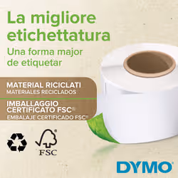 DYMO LW etichette extra large originali per etichettatrice LabelWriter 5XL/4XL | 104 mm x 159 mm | 6 rotoli da 220 etichette facili da staccare (1.320 pezzi) | nero su bianco - Vista aggiuntiva 5