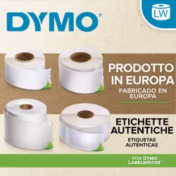 DYMO LW etichette extra large originali per etichettatrice LabelWriter 5XL/4XL | 104 mm x 159 mm | 6 rotoli da 220 etichette facili da staccare (1.320 pezzi) | nero su bianco - Vista aggiuntiva 8