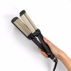 BaByliss EasyWaves Piastra texturizzante Caldo Nero, Argento 1,8 m - Vista aggiuntiva 4