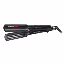 BaByliss CRIMP38, Ferro per ricci, Caldo, 150 °C, 230 °C, Nero, Cina