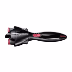 BaByliss Twist Secret, Ferro arricciacapelli automatico, Nero, Rosa