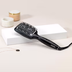 BaByliss Smoothing Heated Brush Spazzola lisciante Caldo Nero 41 W 1,95 m - Vista aggiuntiva 7
