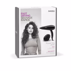 BaByliss Power Dry 2100 asciuga capelli 2100 W Nero - Vista aggiuntiva 7