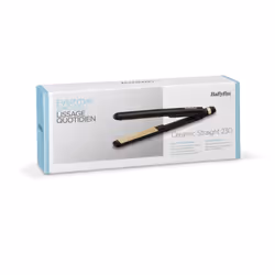 BaByliss Ceramic Straight 230 Piastra per capelli Caldo Nero 40 W 2 m - Vista aggiuntiva 5