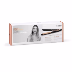 BaByliss Super Smooth 235 Titanium Piastra per capelli Caldo Nero, Rose Gold 2,5 m - Vista aggiuntiva 7