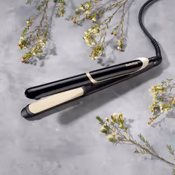 BaByliss Super Smooth 235 Titanium Piastra per capelli Caldo Nero, Rose Gold 2,5 m - Vista aggiuntiva 8