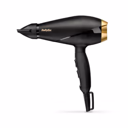 BaByliss 6704E asciuga capelli 2000 W Nero, Oro
