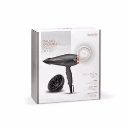 BaByliss Smooth Pro 2100 asciuga capelli 2100 W Nero, Oro rosa - Vista aggiuntiva 8