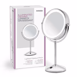 BaByliss 9436E specchietto per trucco Libera installazione Rotondo Acciaio inox - Vista aggiuntiva 4
